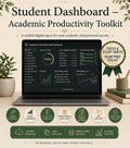 Student Dashboard – Academic Productivity Toolkit