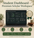 Student Dashboard – Premium Scholar Workspace